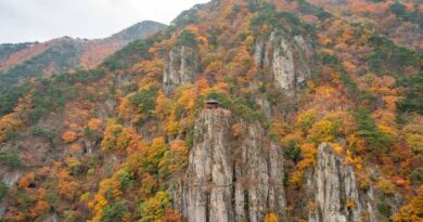 포항 내연산 보경사 시립공원