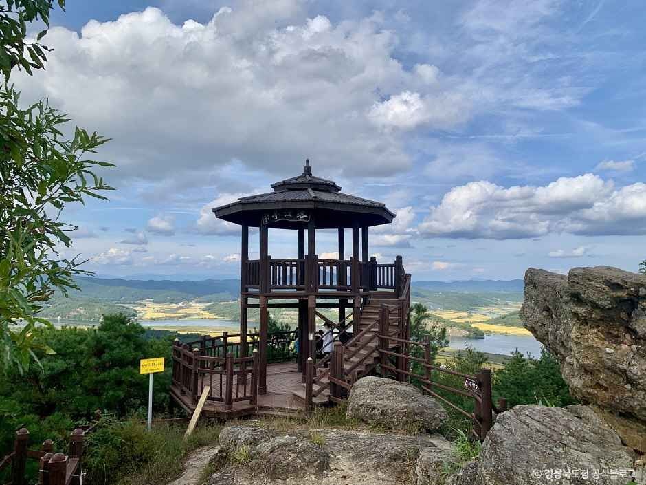 가을에 떠나는 해발 240m 상주 나각산 가을 트레킹 코스 안내