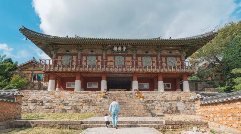 부산 범어사 단풍
